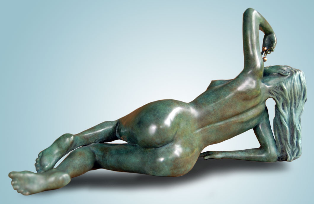 Le Temps des Cerises sculpture en bronze