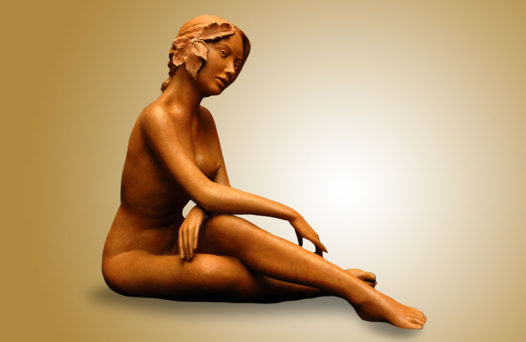 L'Automne sculpture en bronze
