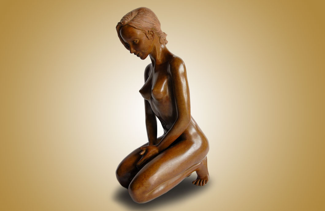 La Luxure sculpture en bronze